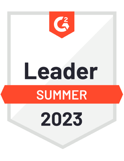 G2 Leader Badge Summer 2023