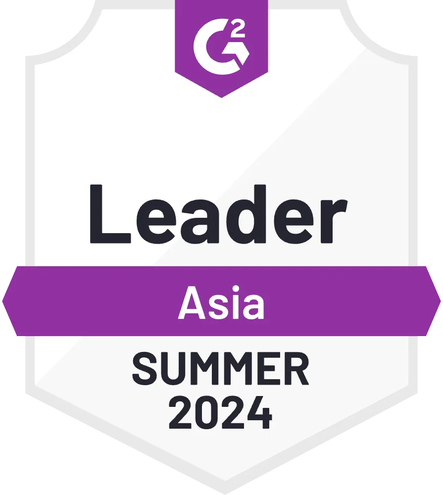 G2 Leader Spring badge recognizing HCL BigFix as a top-rated enterprise unified endpoint management and security solution