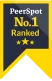 Peerspot No.1 Ranked